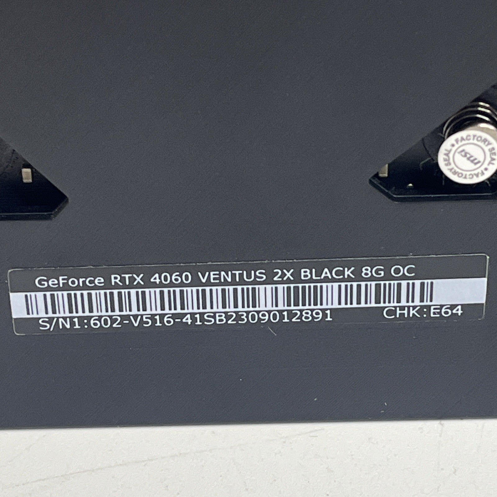 MSI GeForce RTX 4060 VENTUS 2X OC 8GB GDDR6 Graphics Card.DEAD