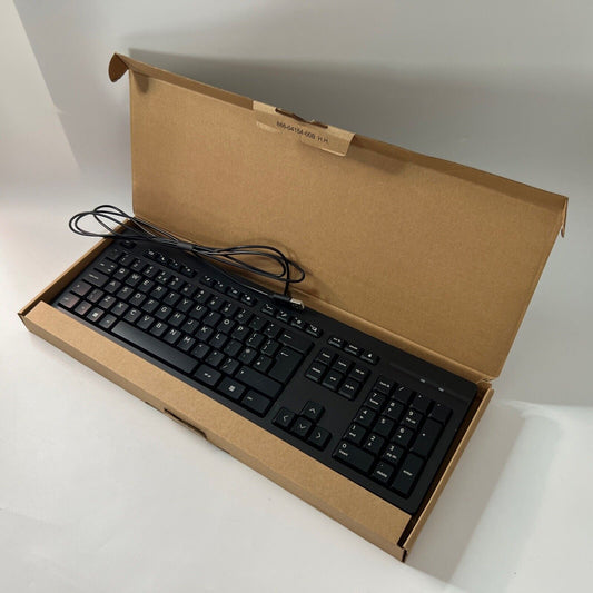 HP 125 Wired Keyboard UK Layout TPA-L001K M27527-031 BLACK
