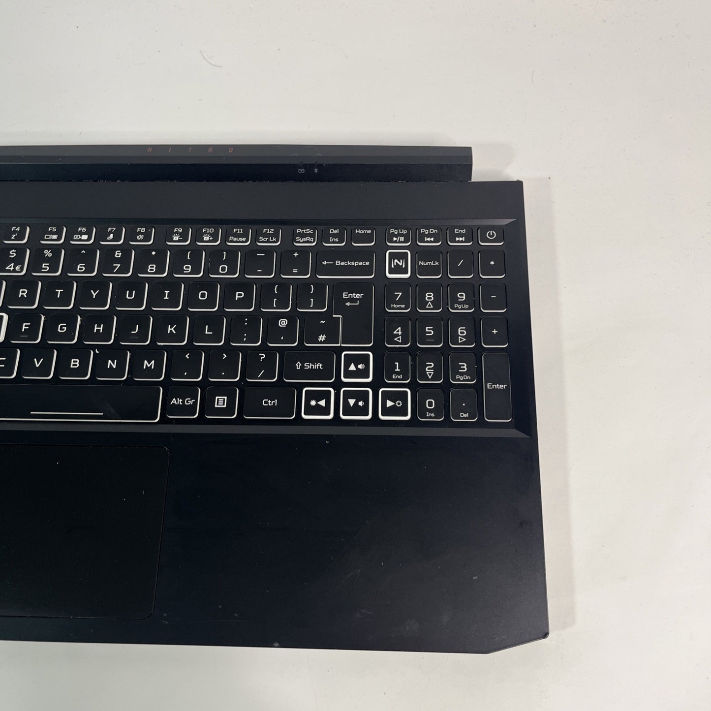 Genuine Acer Aspire Nitro AN515-54 Complete Palmrest Assembly UK Keyboard