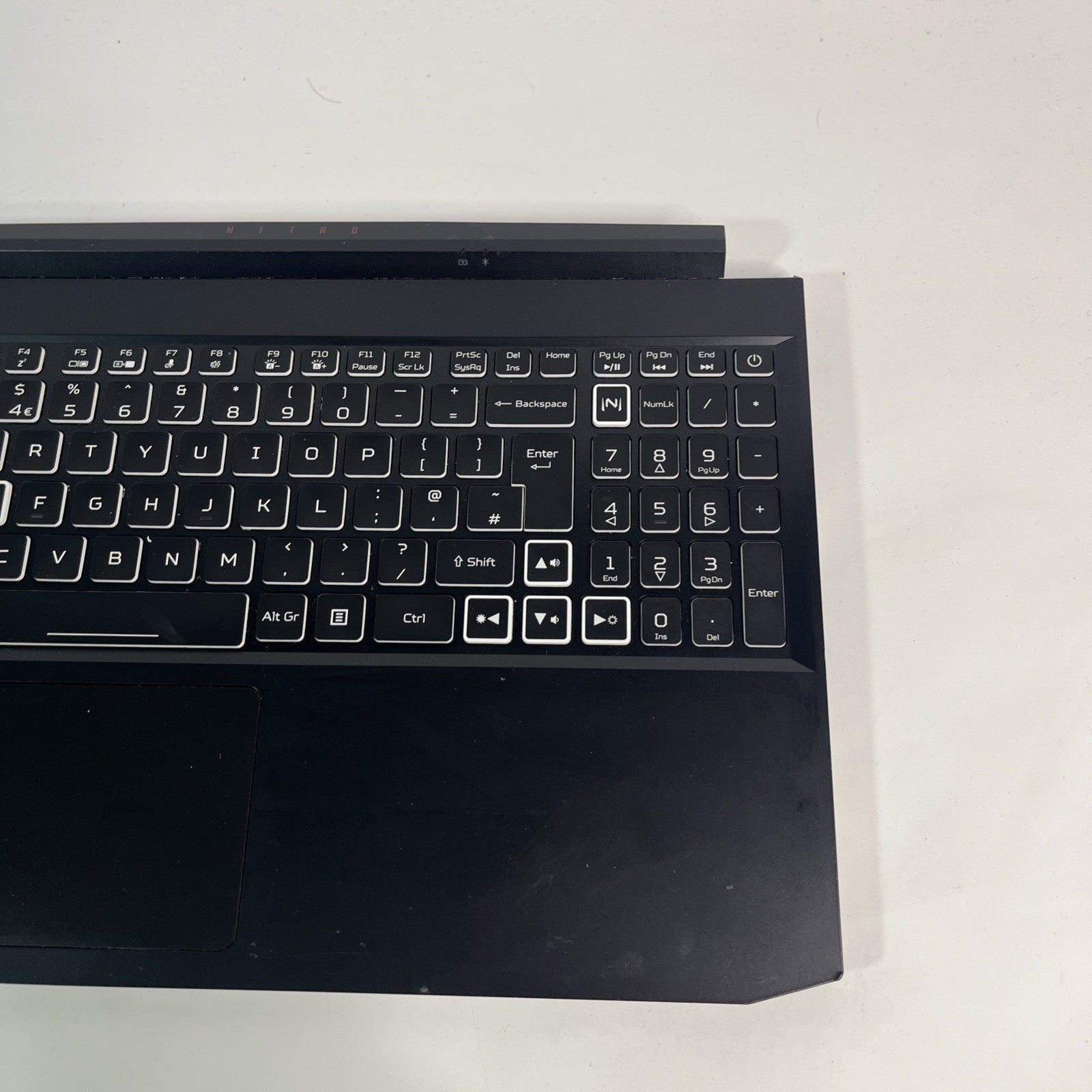 Genuine Acer Aspire Nitro AN515-54 Complete Palmrest Assembly UK Keyboard