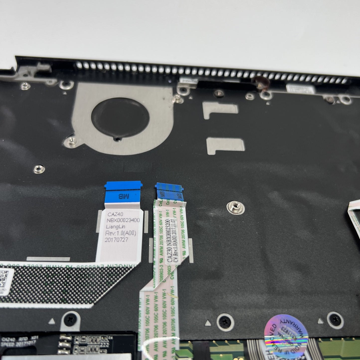 Genuine Dell Latitude 5289 Palmrest Assembly UK Keyboard Touchpad Black