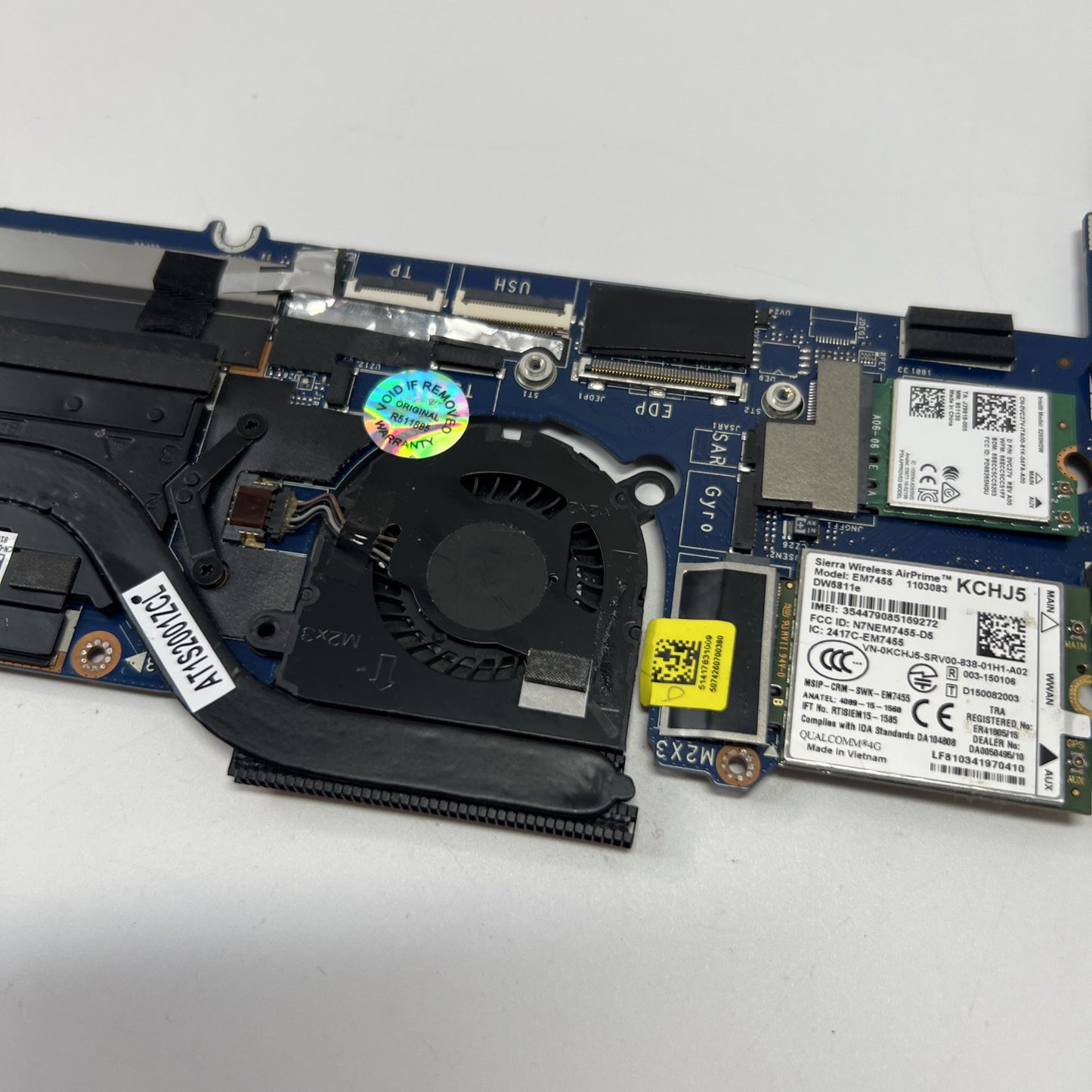 For Dell Latitude 5289 Motherboard 0T4R3X I5-7300U 8GB (WORKS- FAULTY)