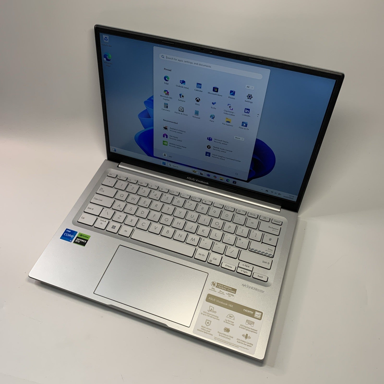 ASUS Vivobook 14X K3405Z 14” Laptop  Core i5-12450H 16GB RAM 512GB SSD RTX 2050