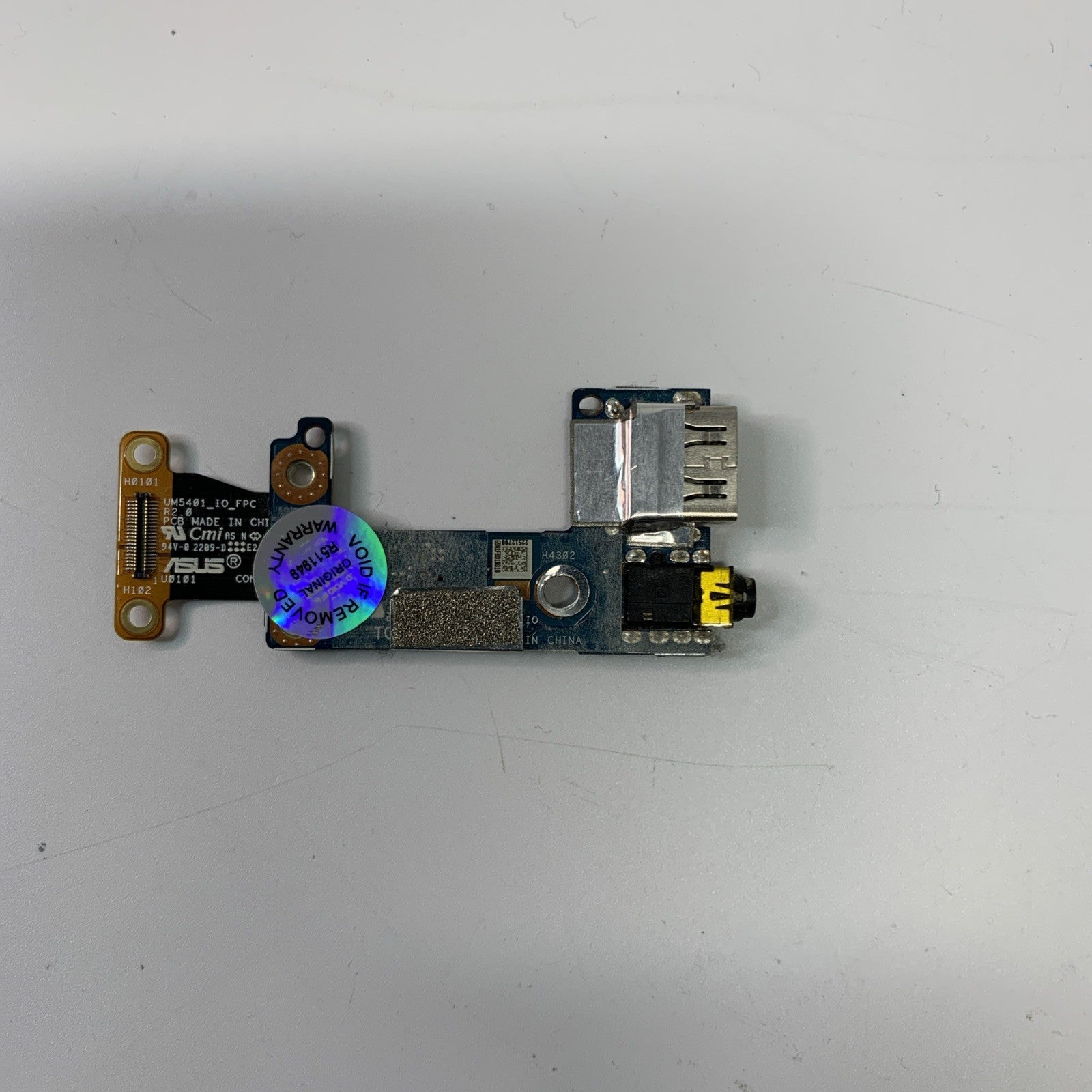 ASUS Zenbook 14 Flip OLED UP5401Z Audio & USB Port Board w/ Cable