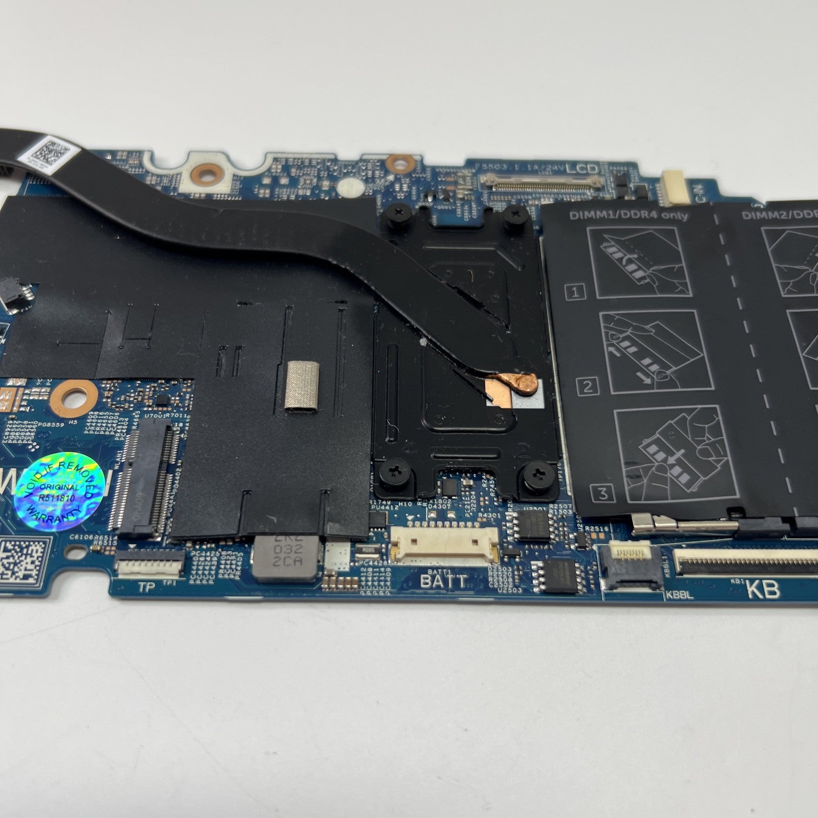 GENUINE DELL VOSTRO 15 5501 INTEL CORE I5 1035G1 MOTHERBOARD RHCDN 0RHCDN -WORKS