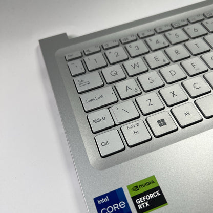 ASUS VivoBook 16X K3605Z UK Keyboard Palmrest Cover Silver