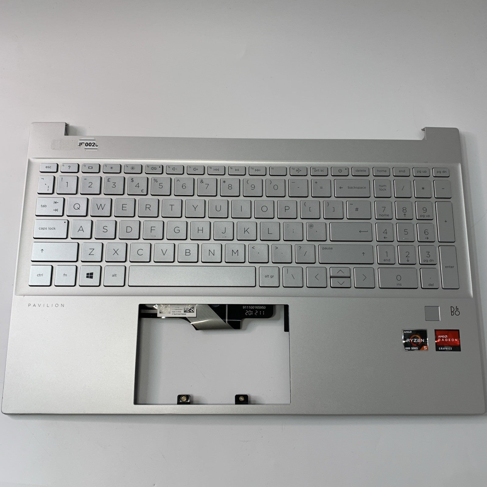 HP Pavilion 15-eh009na Palmrest UK Keyboard Speakers