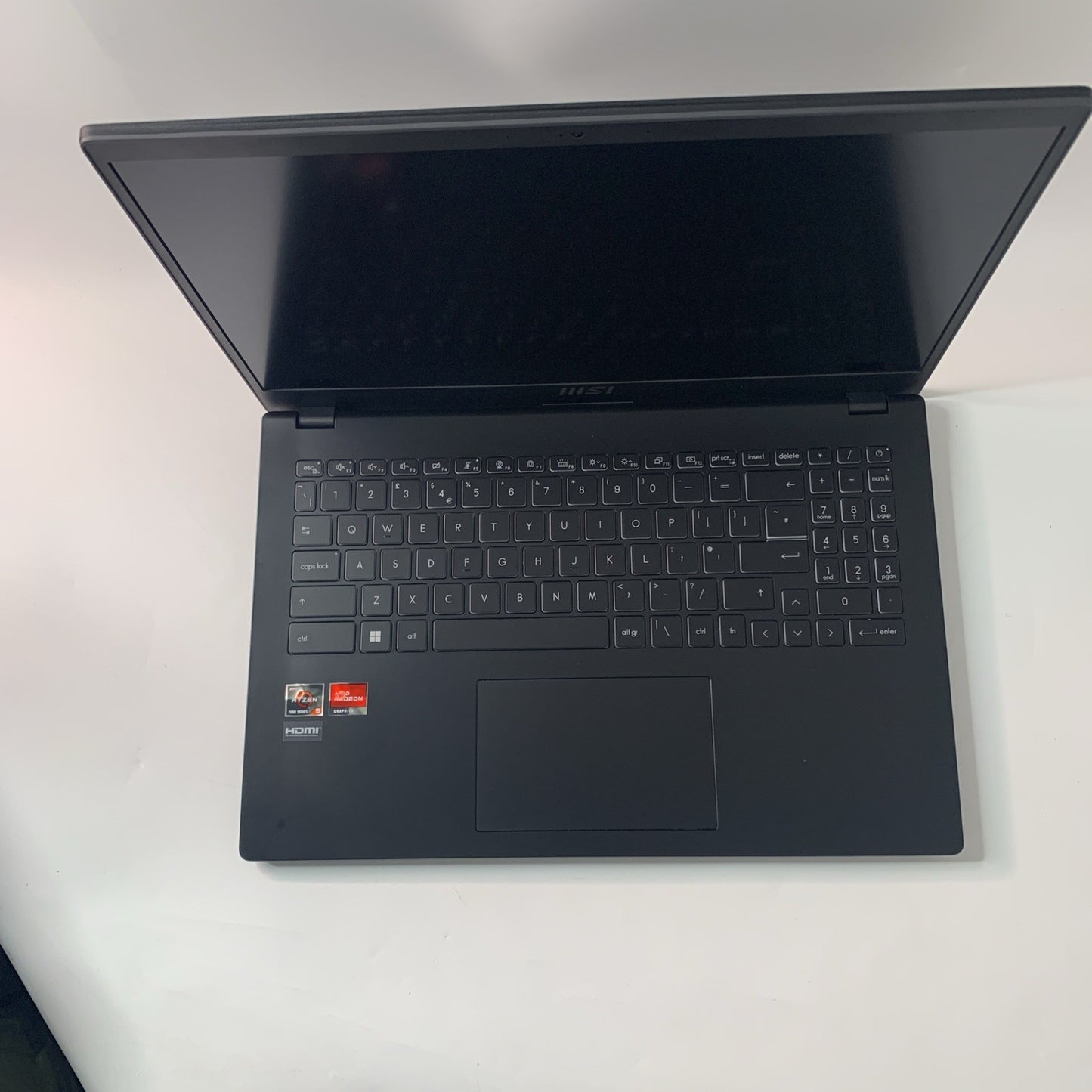 MSI Modern 15 B7M 15.6" Laptop AMD Ryzen 5 7430U 8GB RAM 512GB SSD Windows 11