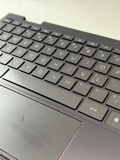 Genuine HP Envy X360 13-AY0XXX Palmrest Assembly UK Keyboard, Touchpad