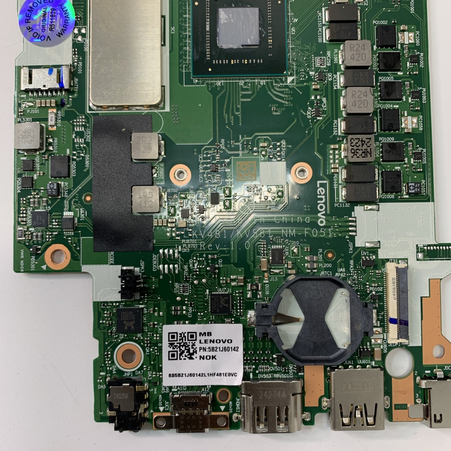 Lenovo V15-G4 AMN Series Motherboard P/N 5B21J60142 - Faulty