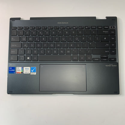 ASUS Zenbook 14 Flip UP5401Z Complete Palmrest Assembly UK keyboard