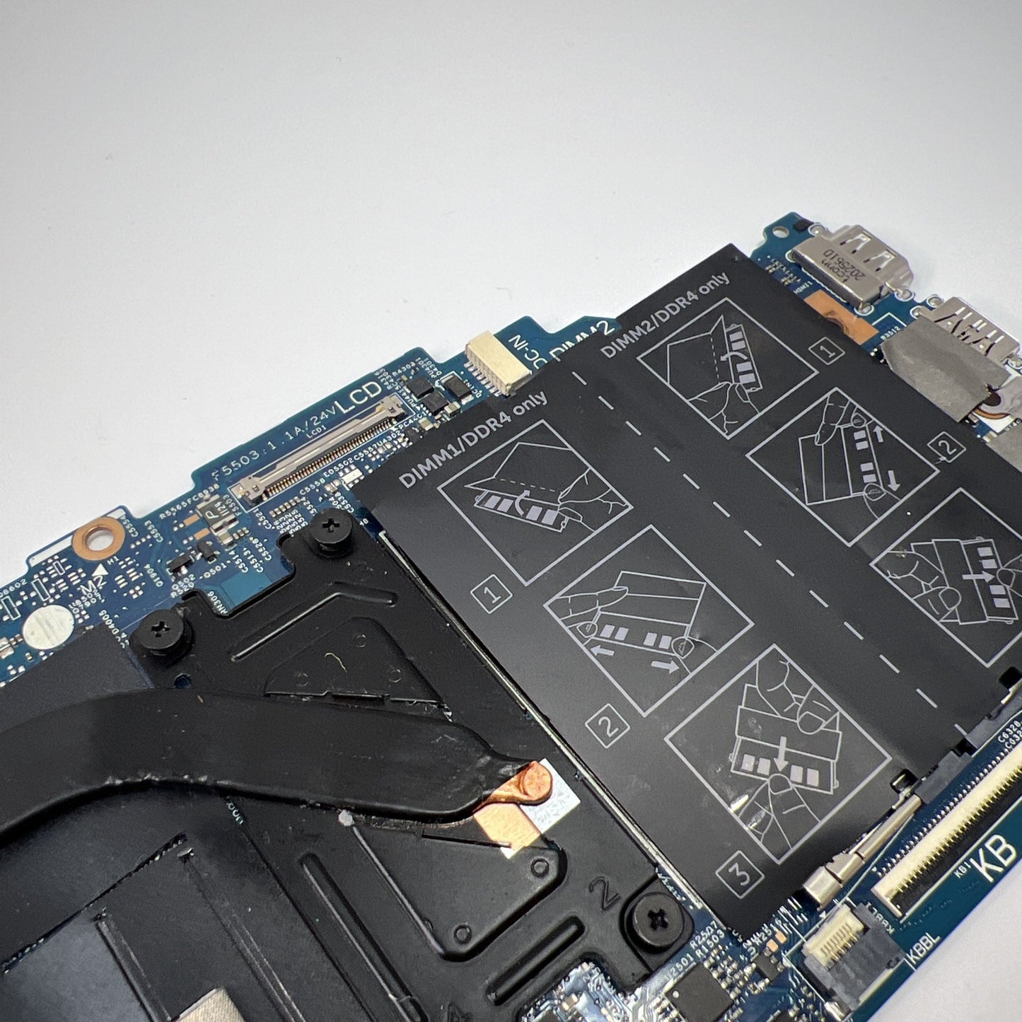 GENUINE DELL VOSTRO 15 5501 INTEL CORE I5 1035G1 MOTHERBOARD RHCDN 0RHCDN -WORKS