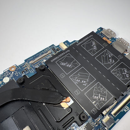 GENUINE DELL VOSTRO 15 5501 INTEL CORE I5 1035G1 MOTHERBOARD RHCDN 0RHCDN -WORKS