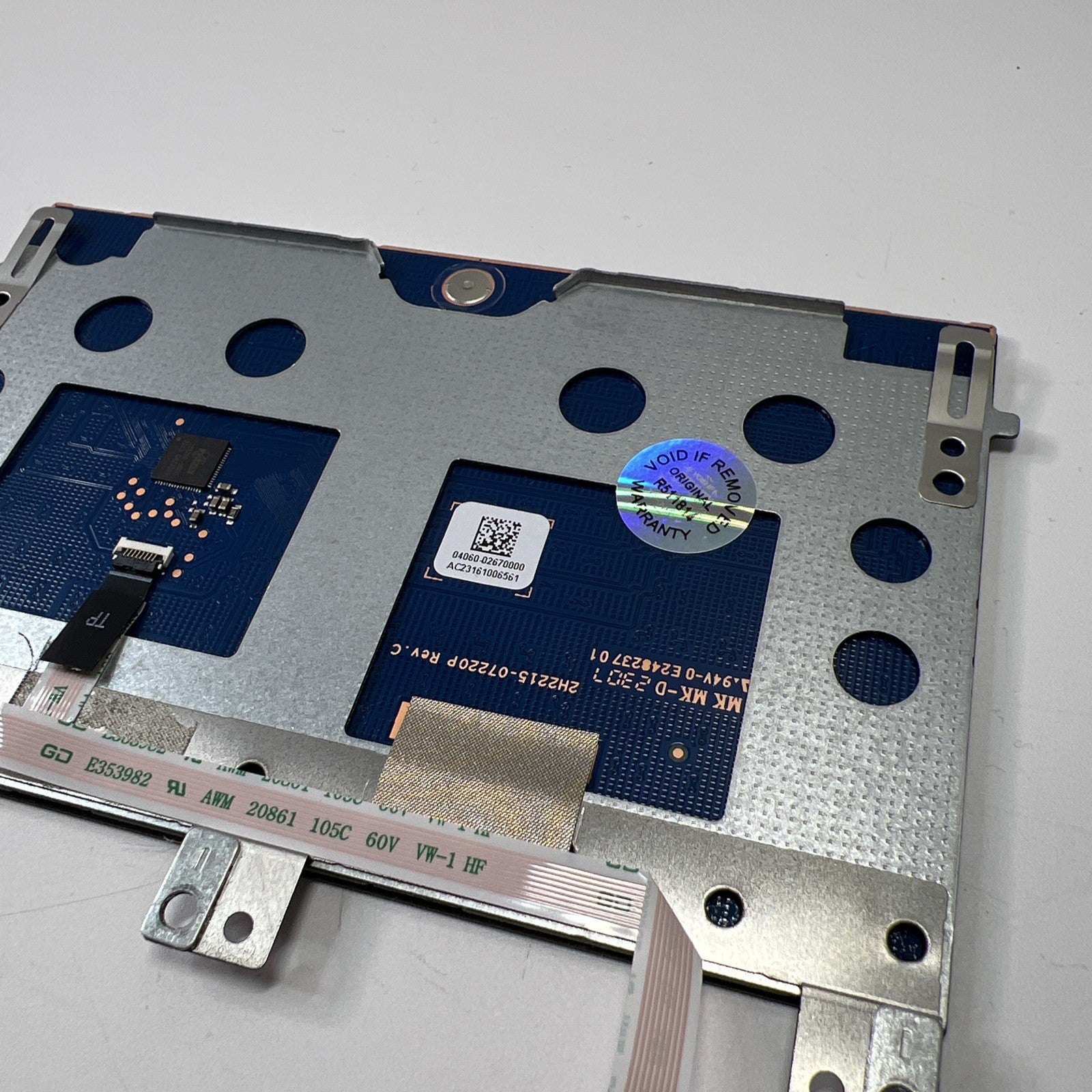 Genuine Asus Vivobook K3605Z Touchpad Trackpad Silver AC23161006561 + Screws