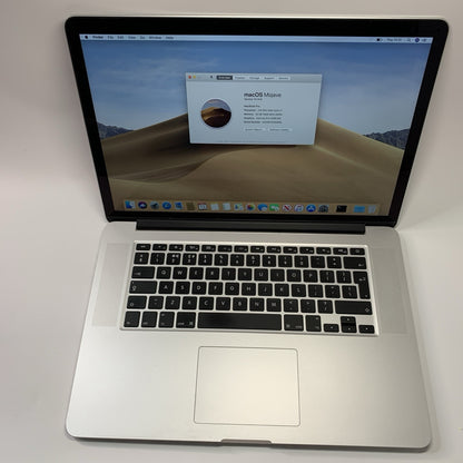 MacBook Pro Retina 15” inch, Mid 2015 2.8GHz i7 16GB 256GB Intel Iris Pro 1536MB