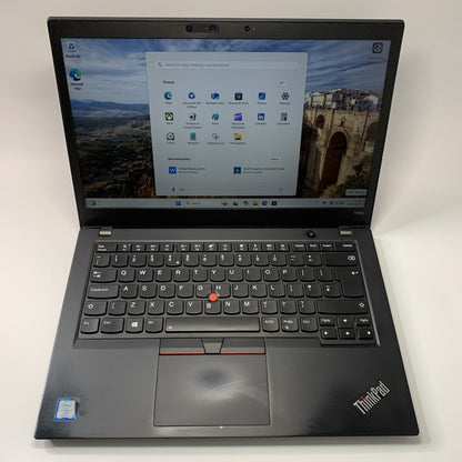 Lenovo ThinkPad T480s 14" 512GB SSD Core i7-8550U 8th Gen 16GB RAM Windows 11