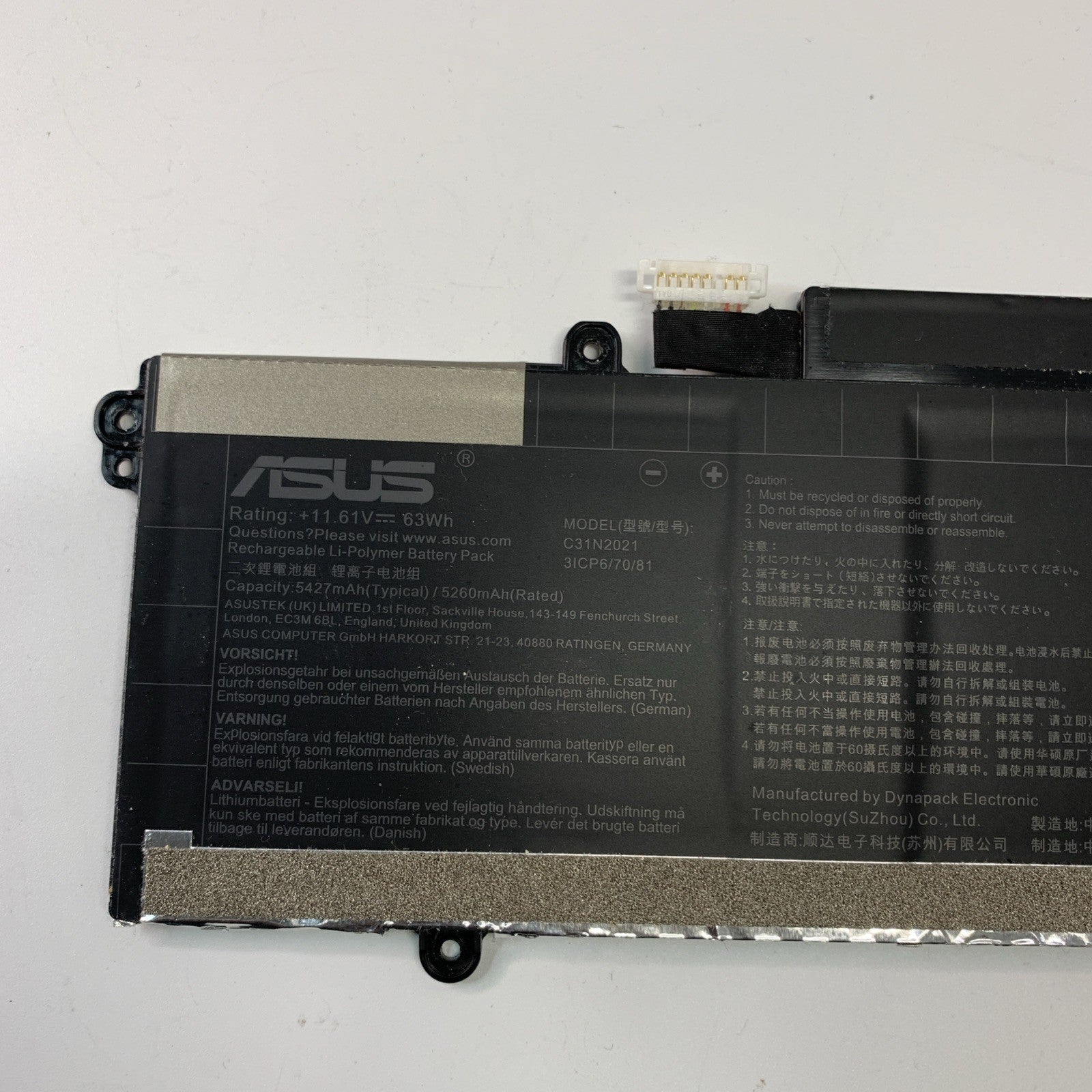 Genuine Asus ZenBook 14 Flip UP5401ZA, UX5400EA Laptop Battery C31N2021