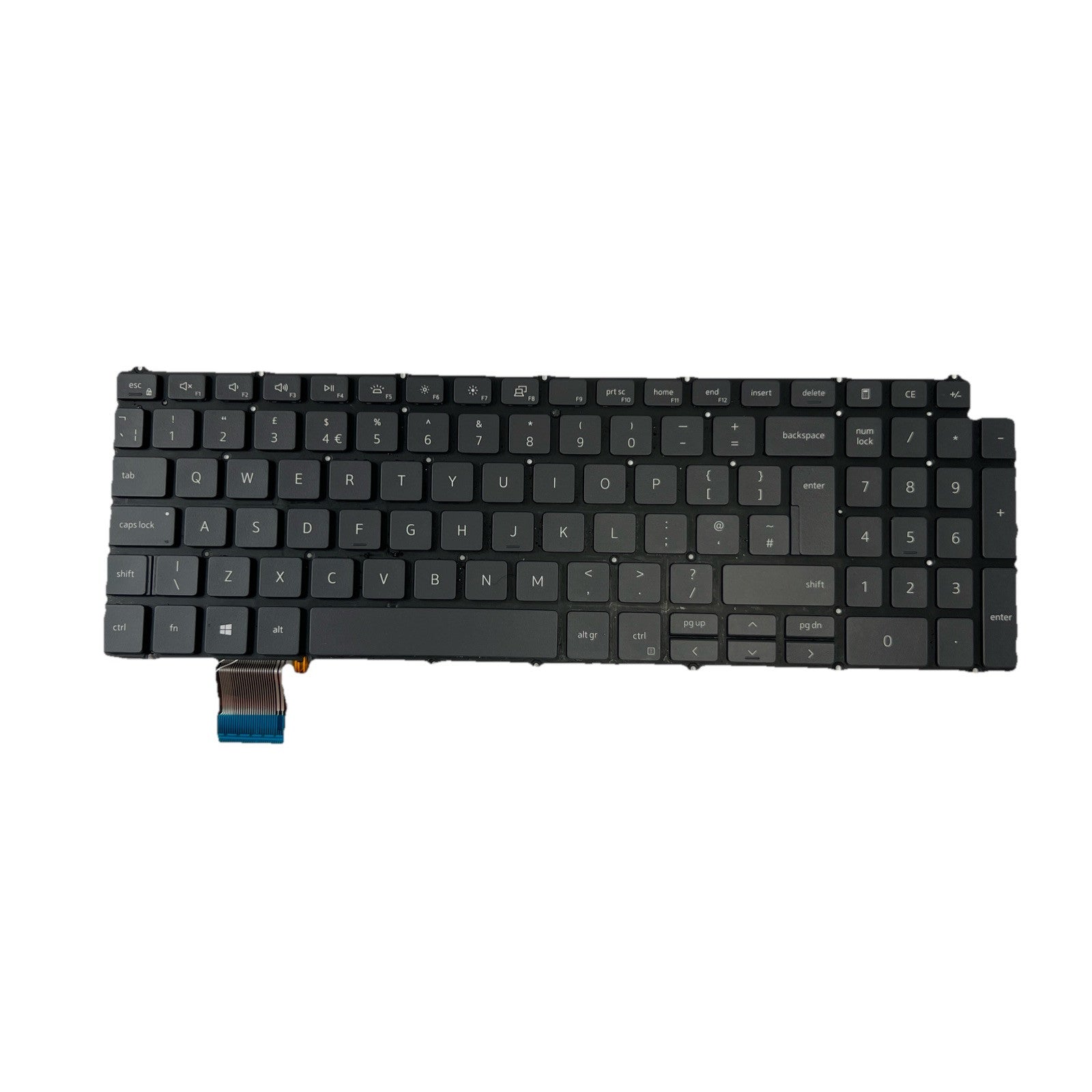 Dell 5M07P Replacement Keyboard - Black