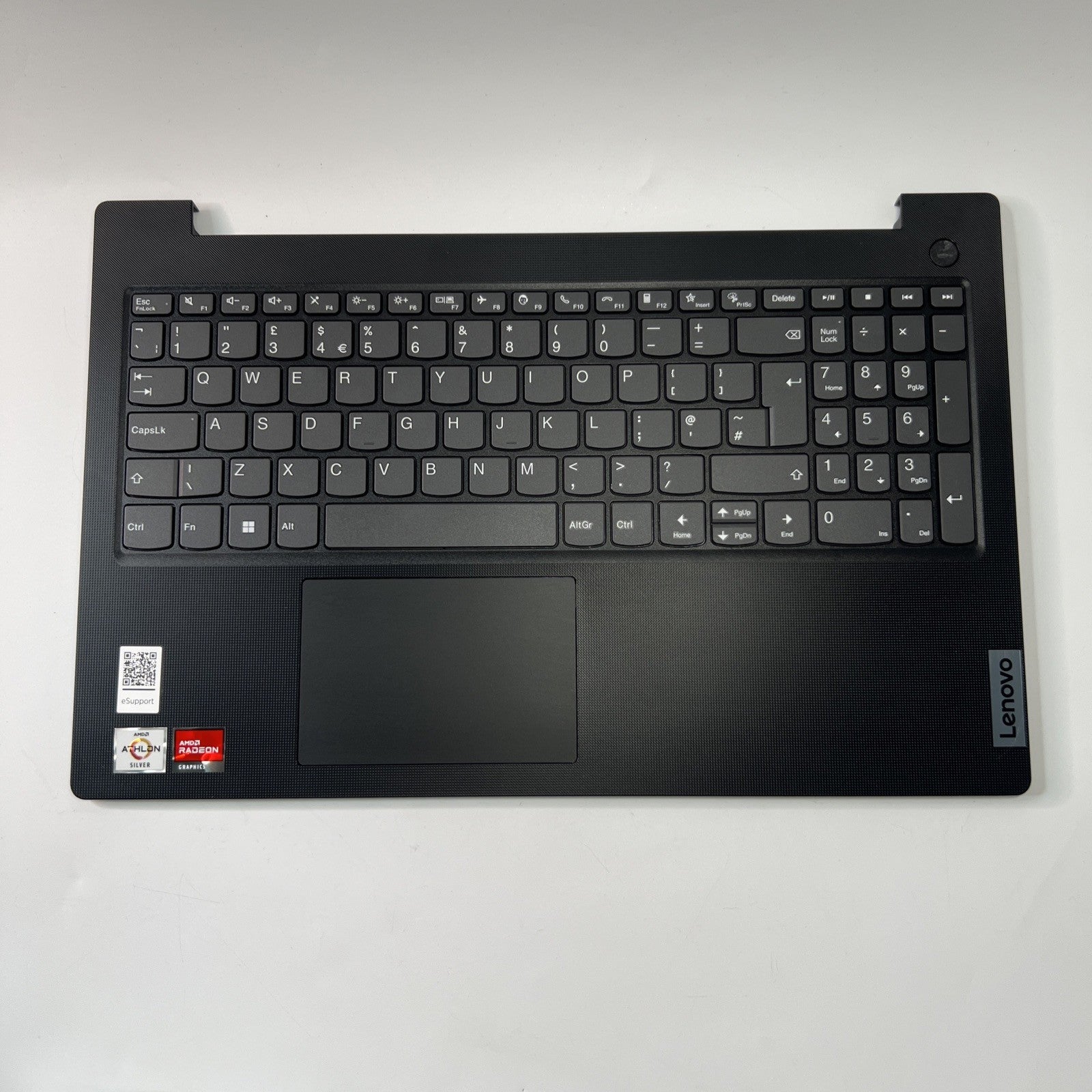 Lenovo V15 G4 AMN Complete Palmrest Cover Touchpad Keyboard UK Black Grade A