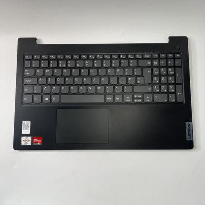 Lenovo V15 G4 AMN Complete Palmrest Cover Touchpad Keyboard UK Black Grade A