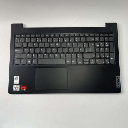Lenovo V15 G4 AMN Complete Palmrest Cover Touchpad Keyboard UK Black Grade A