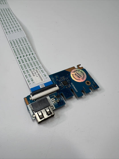 HP 15-DA SERIES 15-DA1013NE USB Port SD Card Reader Board LS-G071P L20448-001