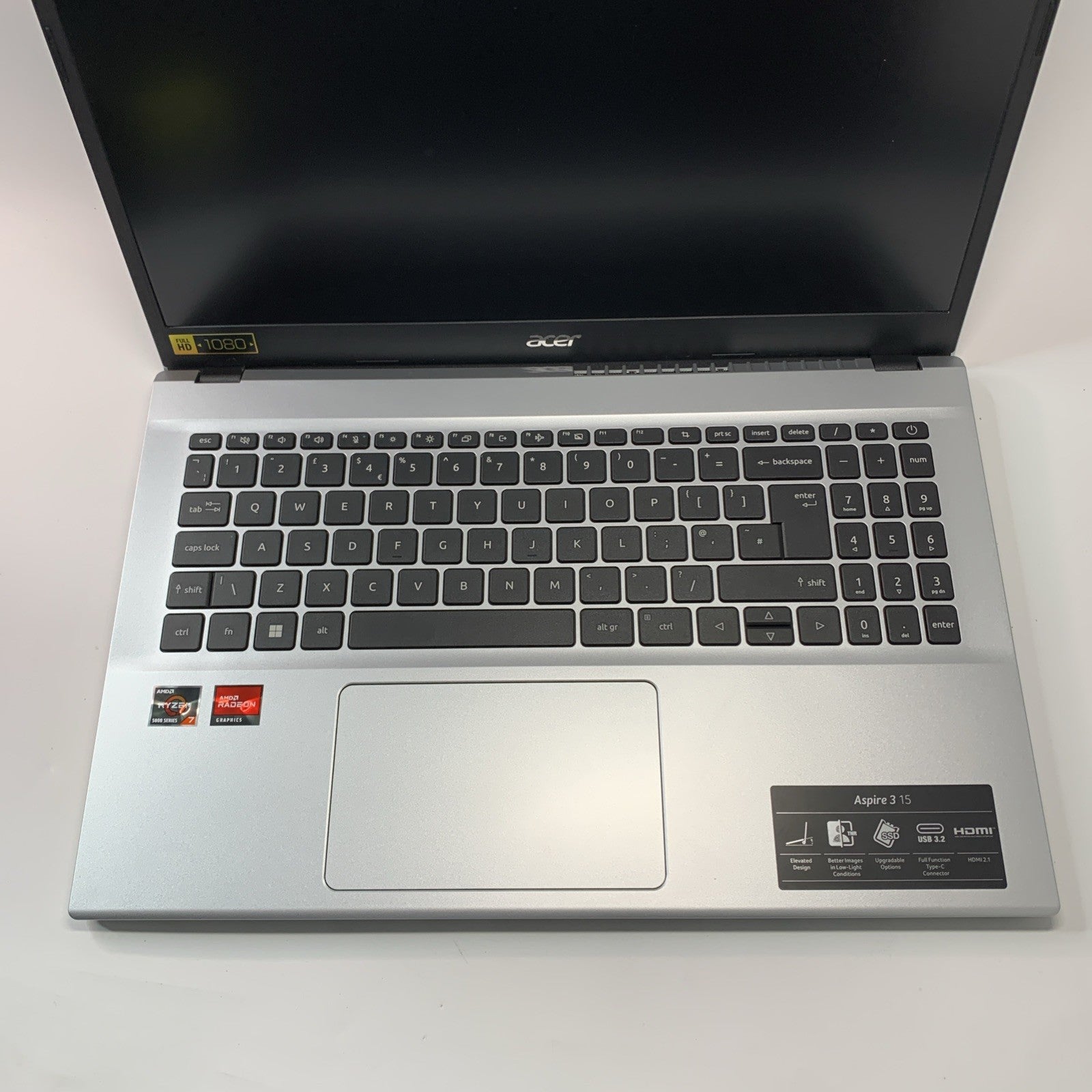 Acer Aspire 3 A315-44P 15.6" Laptop Ryzen 7 -5700U 16GB RAM 1TB SSD Windows 11