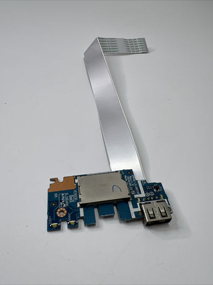 HP 15-DA SERIES 15-DA1013NE USB Port SD Card Reader Board LS-G071P L20448-001