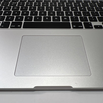 MacBook Pro A1398 15 Mid 2012 Palmrest UK Keyboard Battery Touchpad Silver