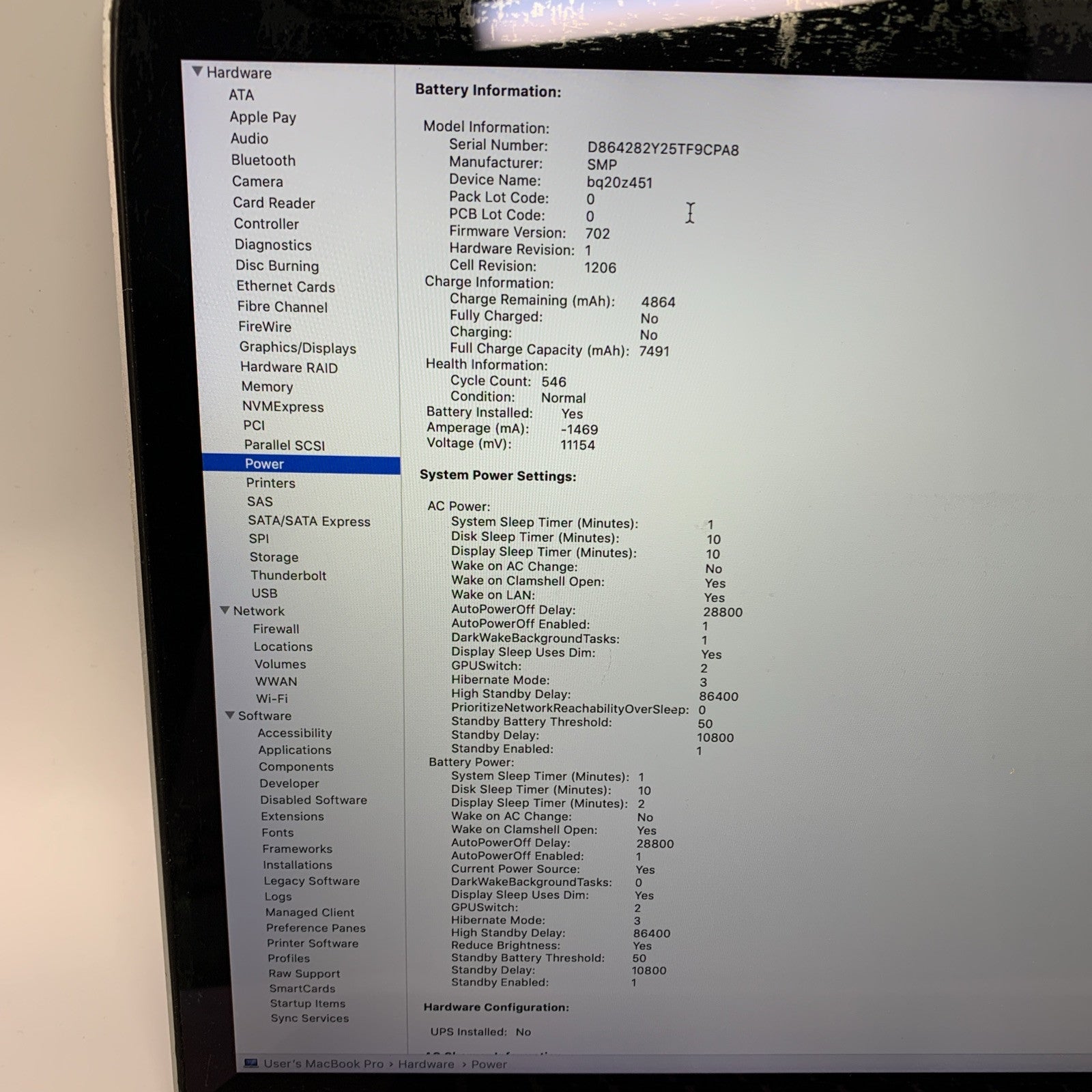 MacBook Pro Retina 15” inch, Mid 2014 2.2GHz i7 16GB 256GB Intel Iris Pro