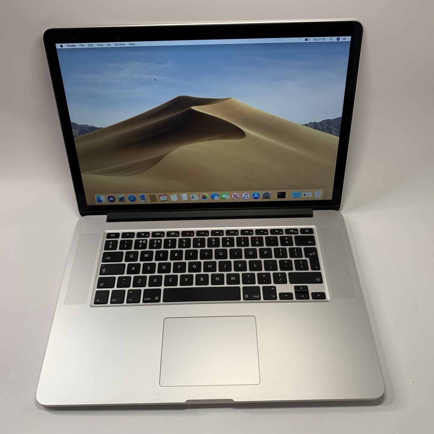 MacBook Pro Retina 15” inch, Mid 2015 2.8GHz i7 16GB 256GB Intel Iris Pro 1536MB