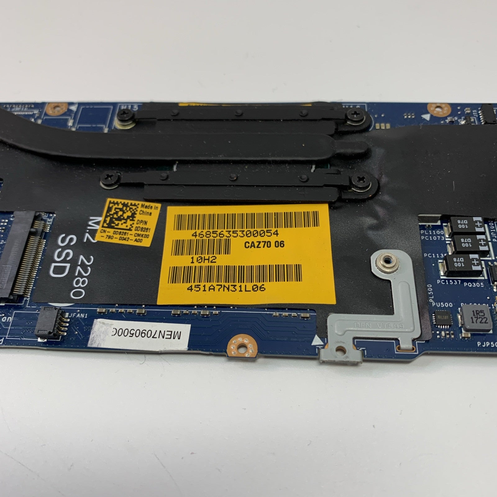 Genuine Dell XPS 13 9360 Intel Core i5-8250U 1.60GHz 8GB Motherboard 0D6261