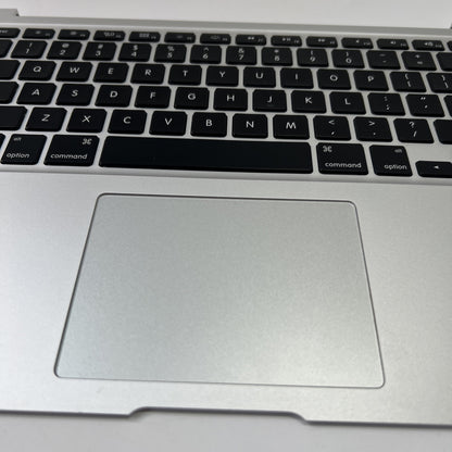 Macbook AIR 13” A1466 Mid 2012 UK Keyboard Palmrest Trackpad Assembly Silver