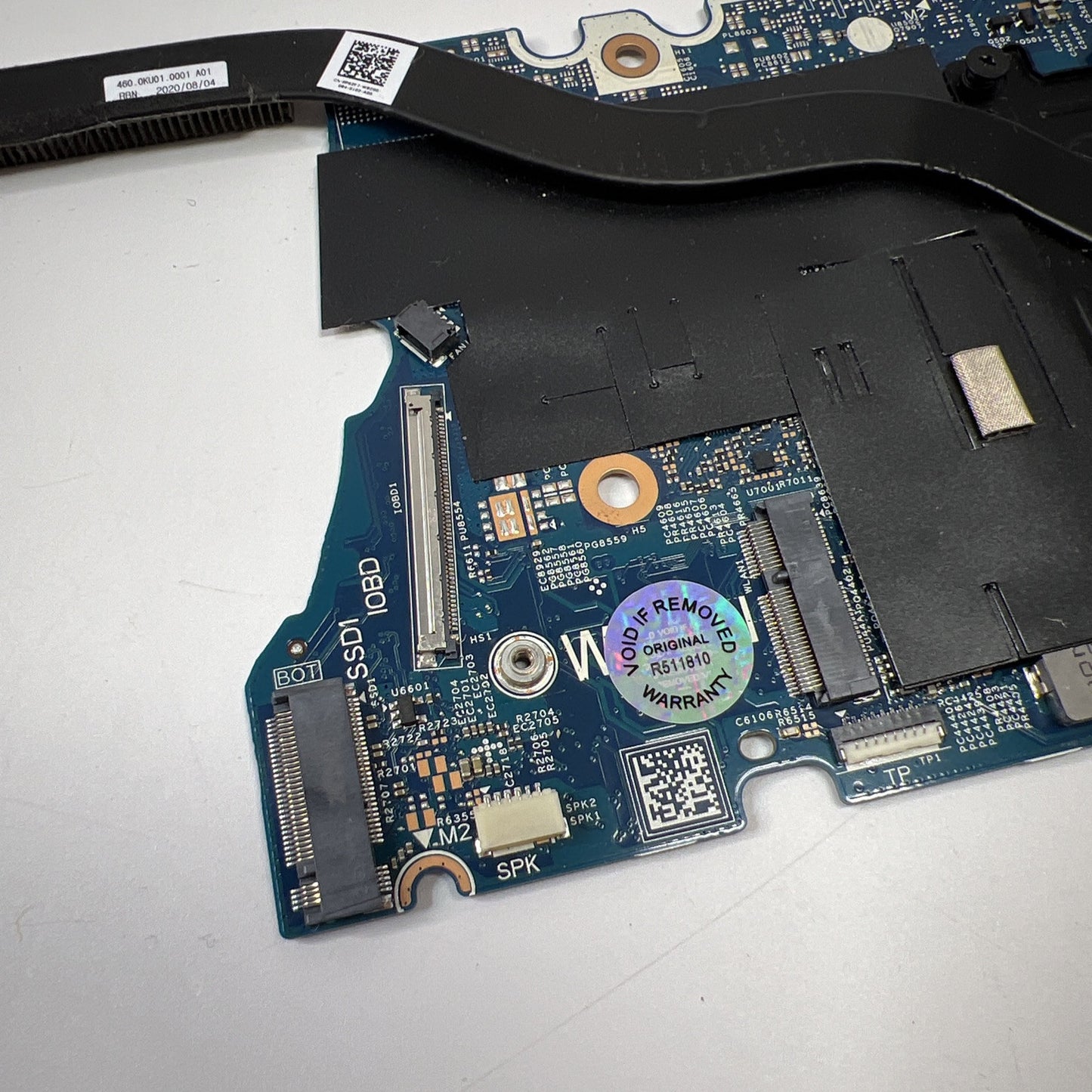 GENUINE DELL VOSTRO 15 5501 INTEL CORE I5 1035G1 MOTHERBOARD RHCDN 0RHCDN -WORKS