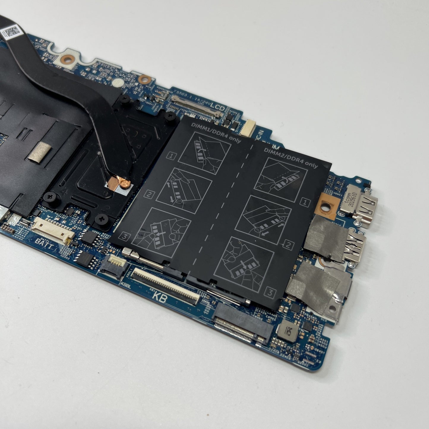 GENUINE DELL VOSTRO 15 5501 INTEL CORE I5 1035G1 MOTHERBOARD RHCDN 0RHCDN -WORKS