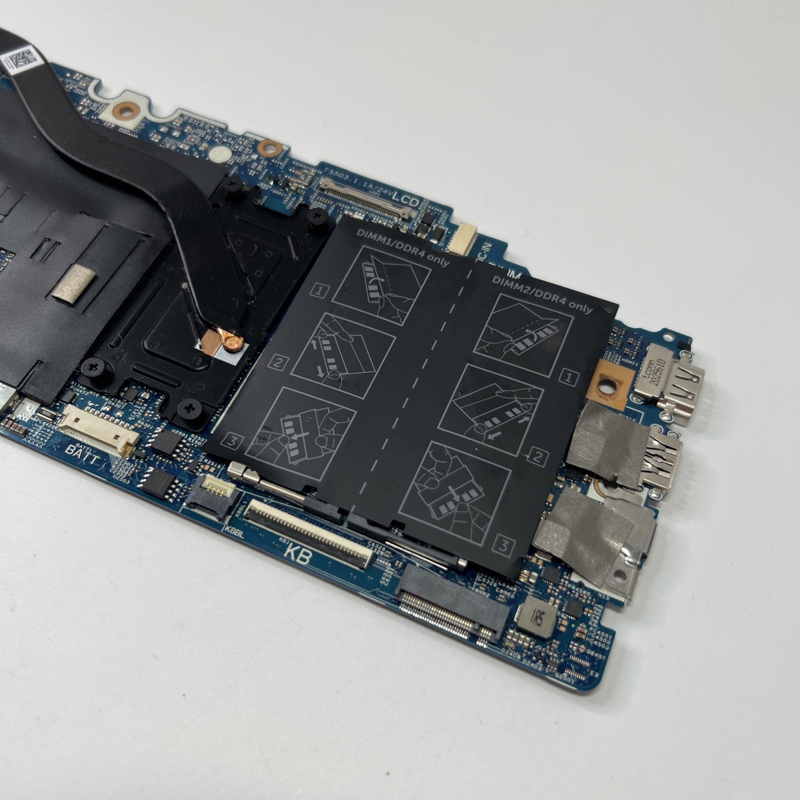 GENUINE DELL VOSTRO 15 5501 INTEL CORE I5 1035G1 MOTHERBOARD RHCDN 0RHCDN -WORKS