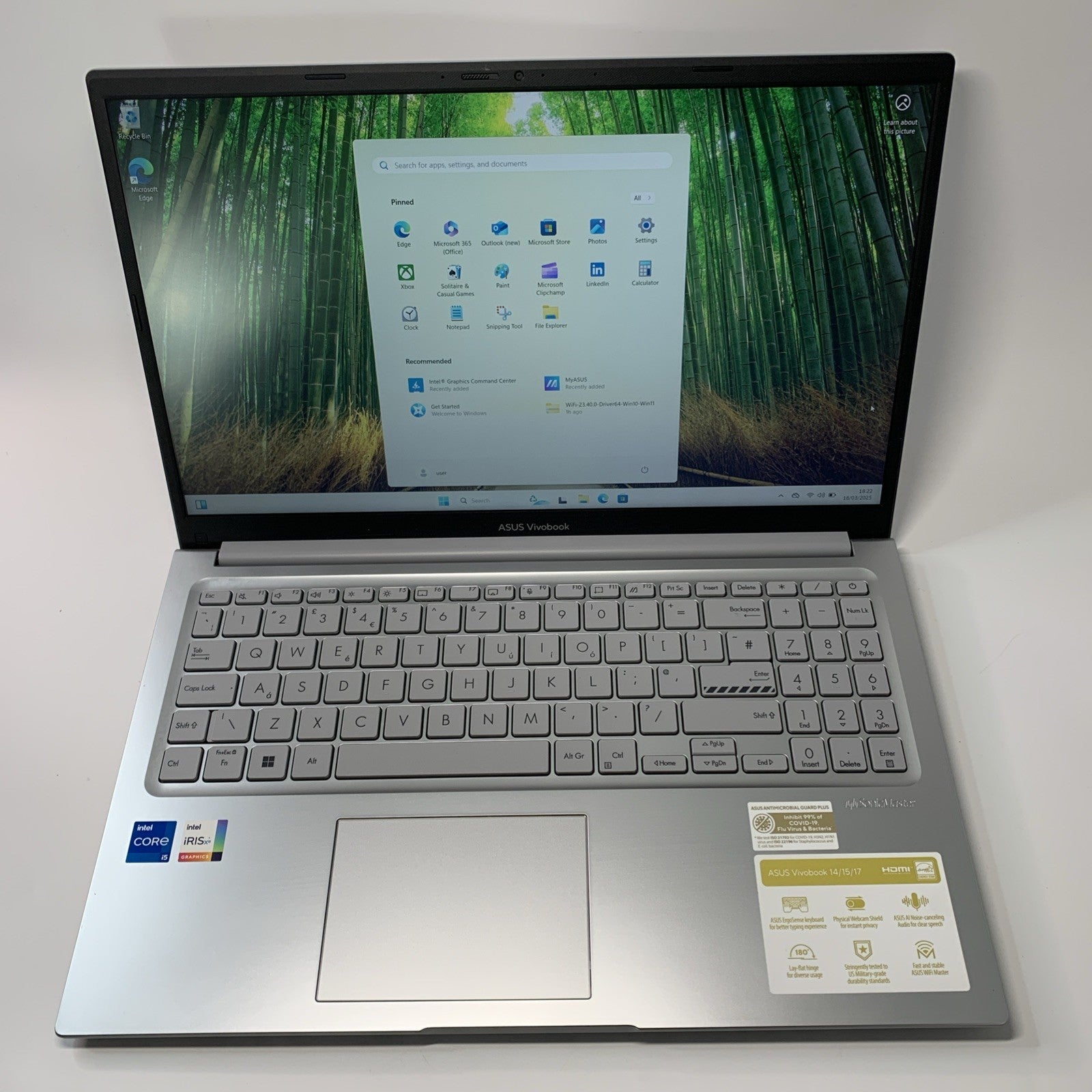 ASUS Vivobook 15 X1504VA 15.6" FHD Core i5-1335U 16GB RAM, 512TB SSD Windows 11
