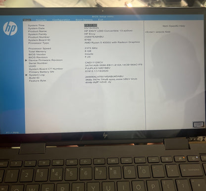 HP Envy X360 13-AY0XXX LCD Touch Screen and Cables