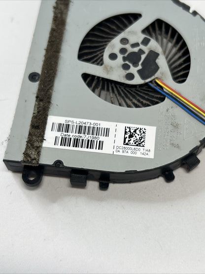 Genuine HP 15-da1013ne CPU Cooling Fan L20473-001