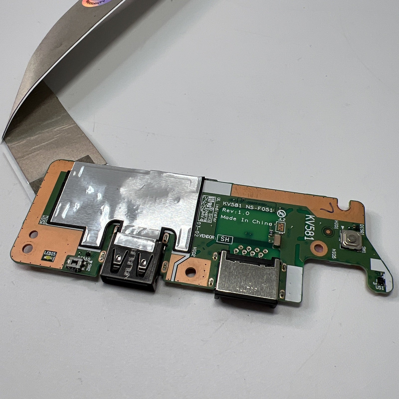 Lenovo V15 G4 AMN USB-A Ethernet Board + Connector