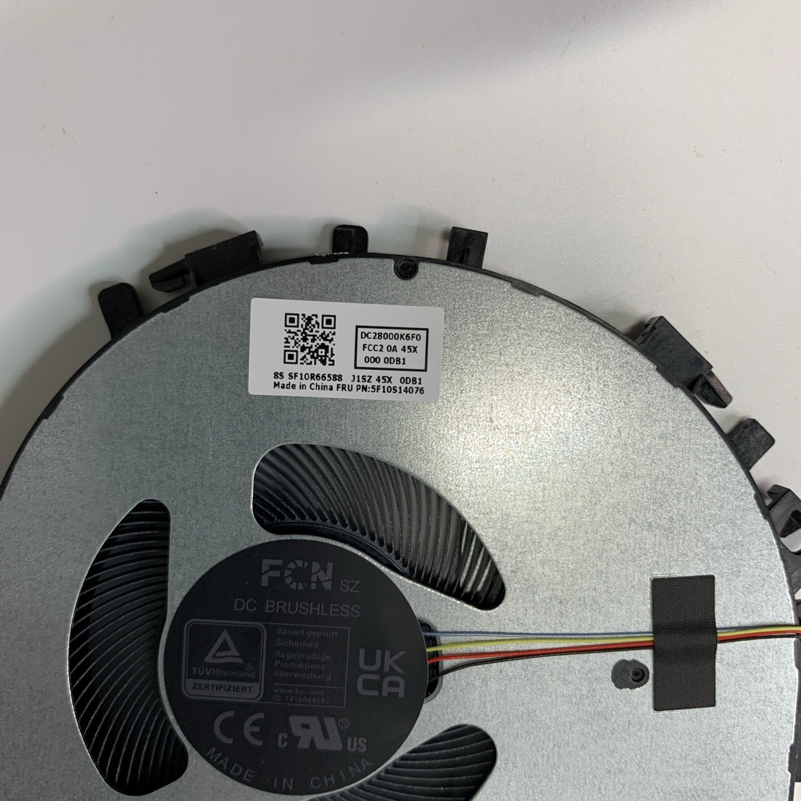 Lenovo V15-G4 AMN Series CPU Cooling Fan & Heatsink P/N 5F10S13875 AT1KE0010L0