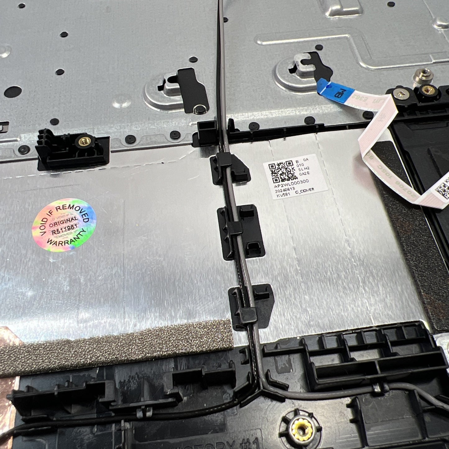 Lenovo V15 G4 AMN Complete Palmrest Cover Touchpad Keyboard UK Black Grade A