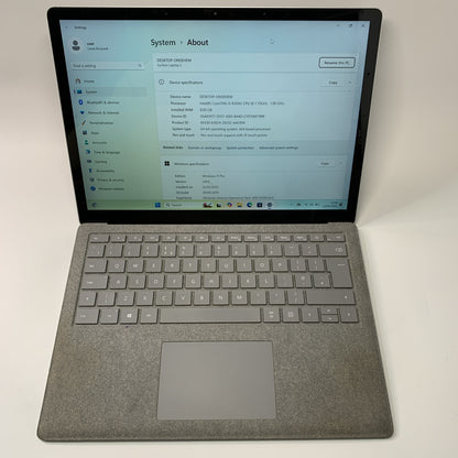 Microsoft Surface Laptop 13.5 inch 128GB Intel Core i5-7200U 4GB Touchscreen