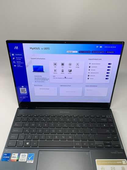 Asus Zenbook 14 UP5401Z OLED Display Touch Assembly 2880x1800 Small Crack