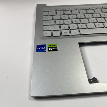 ASUS VivoBook 16X K3605Z UK Keyboard Palmrest Cover Silver