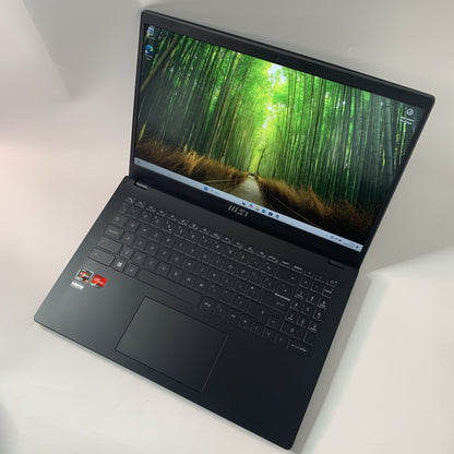 MSI Modern 15 B7M 15.6" Laptop AMD Ryzen 5 7430U 8GB RAM 512GB SSD Windows 11