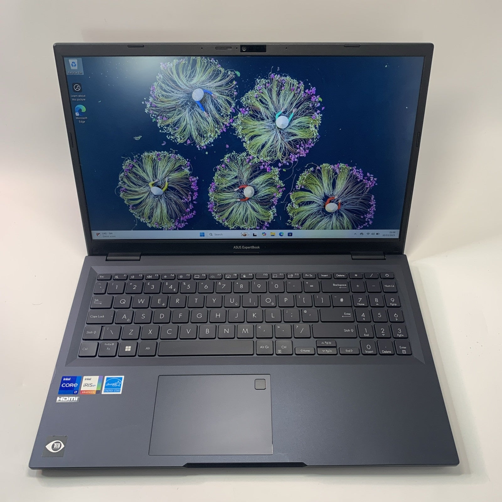 ASUS ExpertBook B1502CV Laptop Core i7-1355U 16GB RAM 512GB SSD 15.6