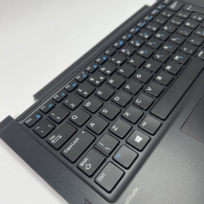 Genuine Dell Latitude 5289 Palmrest Assembly UK Keyboard Touchpad Black