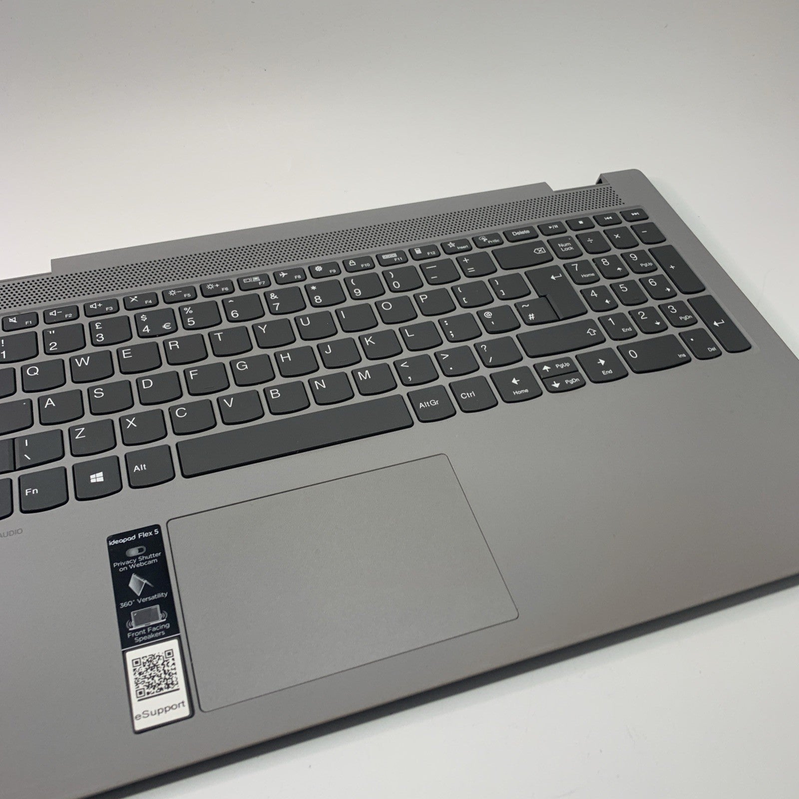 Lenovo Ideapad Flex 5-15 15ITL05 Complete Palmrest Keyboard Cover 5CB0Y85717