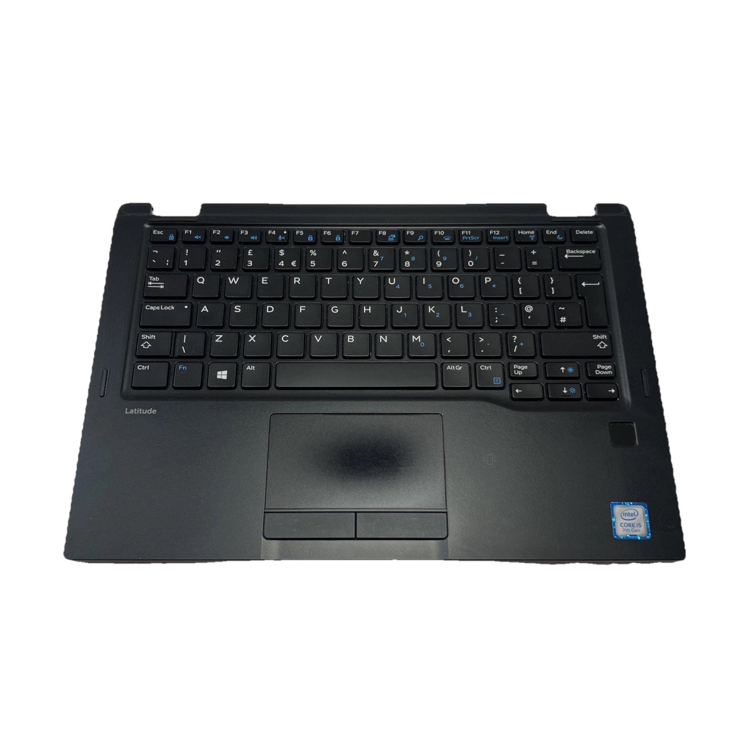 Genuine Dell Latitude 5289 Palmrest Assembly UK Keyboard Touchpad Black